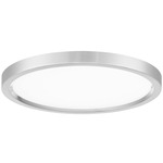 Vantage Round Ceiling Light - Brushed Nickel / White