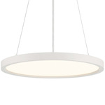 Vantage Disk Pendant - White