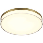 Vantage Acrylic Ceiling Light - Ashen Bronze / Clear