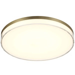 Vantage Acrylic Ceiling Light - Ashen Bronze / Clear