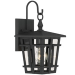 Fieldstone Outdoor Wall Light - Sand Coal / Clear
