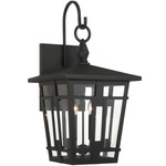 Fieldstone Outdoor Wall Light - Sand Coal / Clear