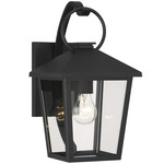 Parkside Outdoor Wall Light - Sand Coal / Clear