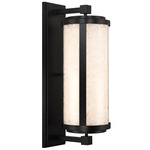 Salt Creek Hanging Outdoor Wall Light - Coal / Quartz