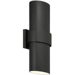 Ladner Lane Outdoor Wall Sconce - Sand Coal / Frosted