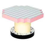 Super Coffee Table - Blue Grid