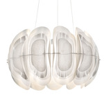 Fiordlys Pendant - White / White