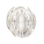 Fiordlys Wall Sconce - White / White