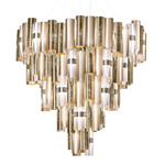 La Lollona Chandelier - White / Gold Fume
