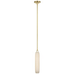 Formosa Pendant - Antique Burnished Brass / Alabaster