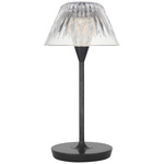 Blaze Rechargeable Table Lamp - Bronze / Crystal