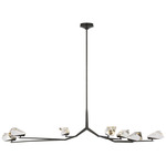 Carraig Chandelier - Bronze / Crystal