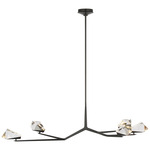 Carraig Chandelier - Bronze / Crystal
