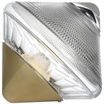 Copper Coast Rechargeable Table Lamp - Natural Brass / Clear