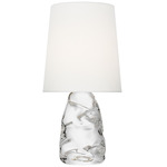 Lupin Cordless Table Lamp - Clear / Linen