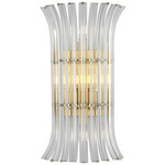 Rhine Wall Sconce - Hand-Rubbed Antique Brass / Crystal