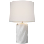 Ripley Table Lamp - Alabaster / Linen