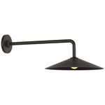 Ponce Articulating Wall Sconce - Modern Iron / Opal