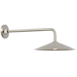 Ponce Articulating Wall Sconce - Polished Nickel / Opal