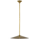 Ponce Pendant - Hand-Rubbed Antique Brass