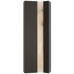 Austera Wall Sconce - Mottled Carbon / Alabaster