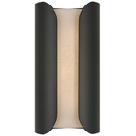 Armise Wall Sconce - Matte Carbon / Nova Frost