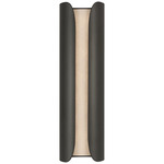 Armise Wall Sconce - Matte Carbon / Nova Frost
