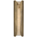 Armise Wall Sconce - Mottled Brass / Alabaster