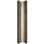 Armise Wall Sconce - Mottled Pewter / Alabaster