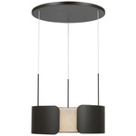 Armise Chandelier - Matte Carbon / Nova Frost