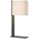 Fumar Statement Table Lamp - Ridged Graphite / Boucle