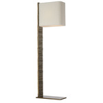 Fumar Statement Floor Lamp - Ridged Tombac / Boucle