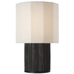 Fumar Table Lamp - Ridged Carbon / Boucle