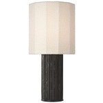 Fumar Table Lamp - Ridged Carbon / Boucle
