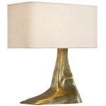 Terra Forma Table Lamp - Museum Brass / Boucle