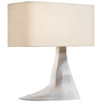 Terra Forma Table Lamp - Plaster White / Boucle