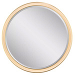 Tricia Color-Select Mirror with Light - Hand-Rubbed Antique Brass / Mirror