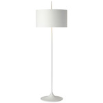 Spinet Floor Lamp - Matte White