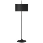 Spinet Floor Lamp - Matte Black
