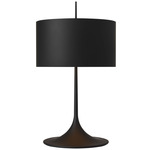 Spinet Table Lamp - Matte Black