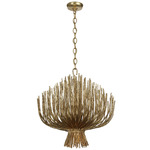Astra Chandelier - Gilded Iron