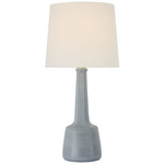 Lerio Table Lamp - Dusted Slate / Linen
