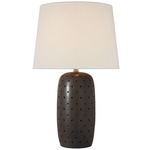 Samara Table Lamp - Dusted Cocoa / Linen