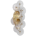 Gianna Wall Sconce - Gild / Clear