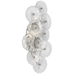 Gianna Wall Sconce - Polished Nickel / Clear