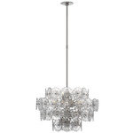 Gianna Chandelier - Polished Nickel / Clear
