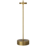 Sene Rechargeable Table Lamp - Museum Brass