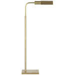 VC Studio Cordless Adjustable Floor Lamp - Hand-Rubbed Antique Brass