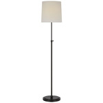 Bryant Cordless Floor Lamp - Bronze / Linen