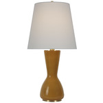 Jess Table Lamp - Crackled Sienna / Linen